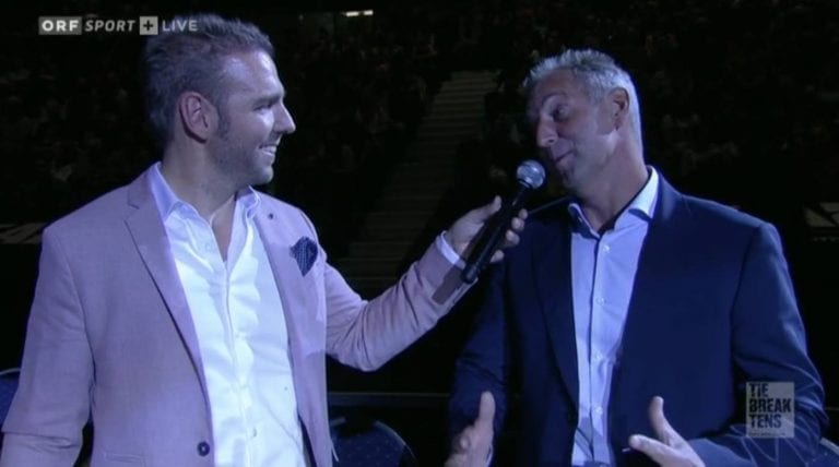Live-TV Moderation: Tie Break Tens Vienna