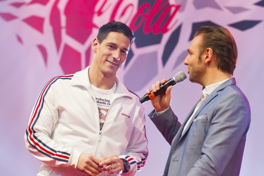 Coca Cola Kick Off Event Moderation mit Ronny in Wien