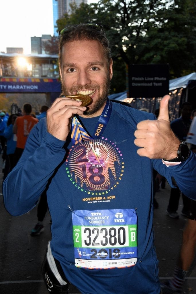 Ronny Leber Willensstärke Willenskraft New York Marathon