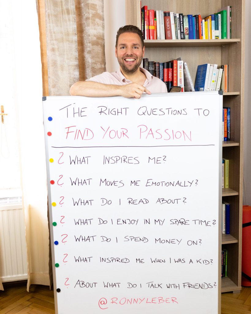 questions to find your passion