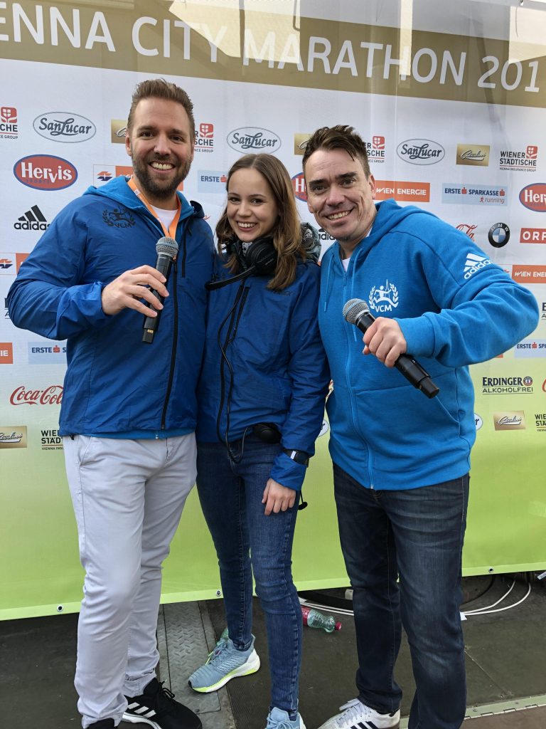 vienna city marathon 2019 start entertainment anika lenhart dj stari