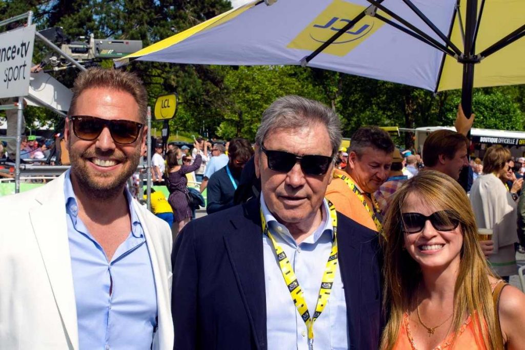  Ronny Leber, Eddy Merckx, Elizabeth