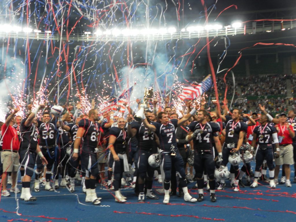 American Football WM 2011 Sieger USA