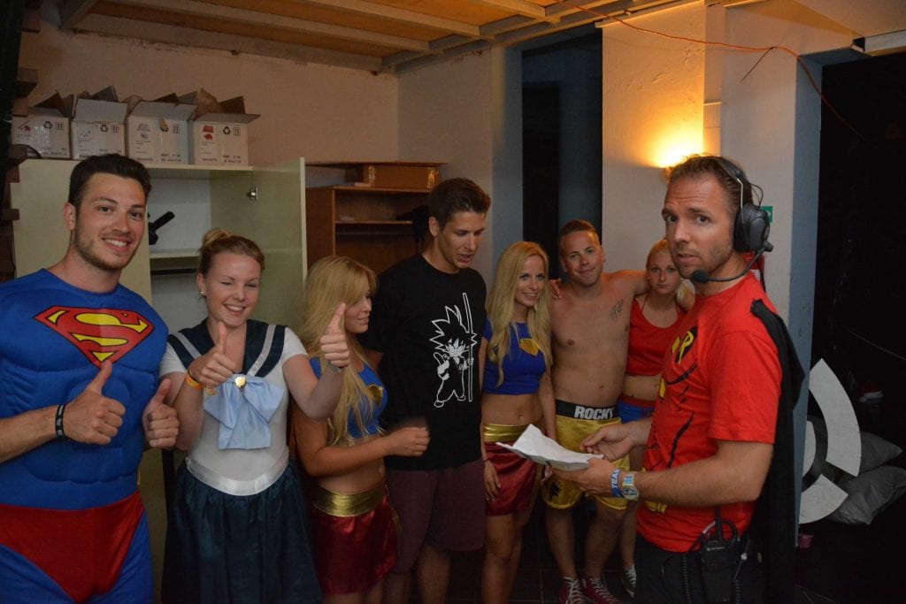 Summer Splash Behind the scenes