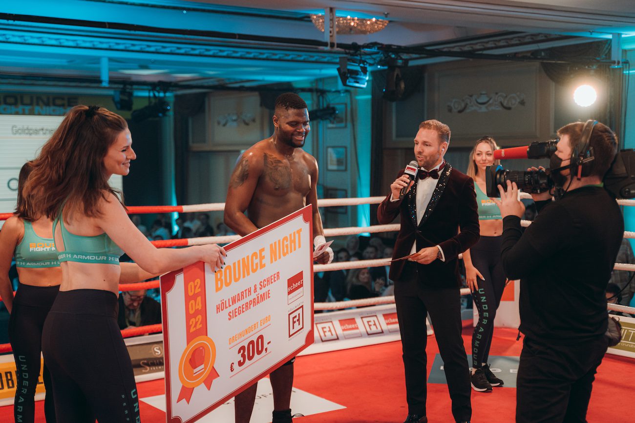 Bounce Fight Night Seun Salami Ronny Leber