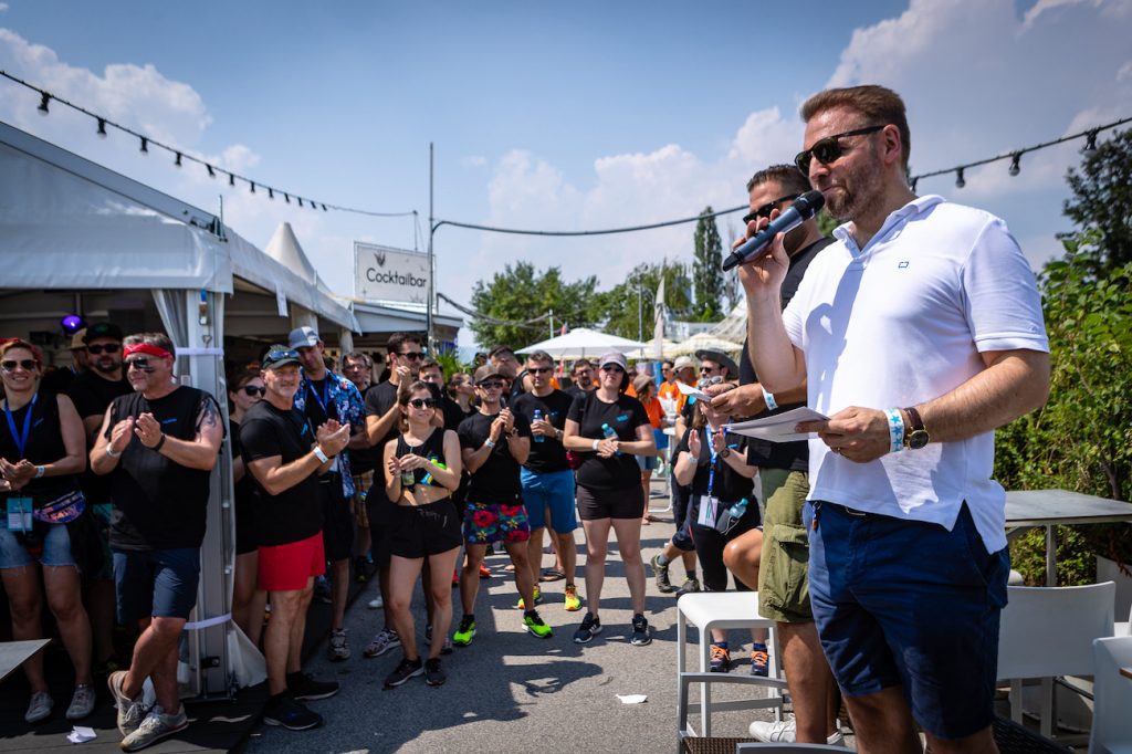 Samsung Island Games - Ronny Leber - Team Besprechung