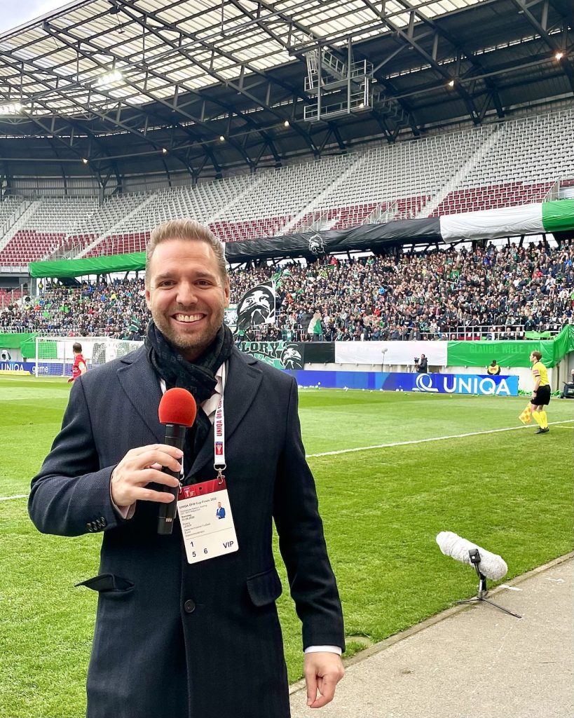 ÖFB Cup Finale 2022 - Ronny Leber Stadionsprecher