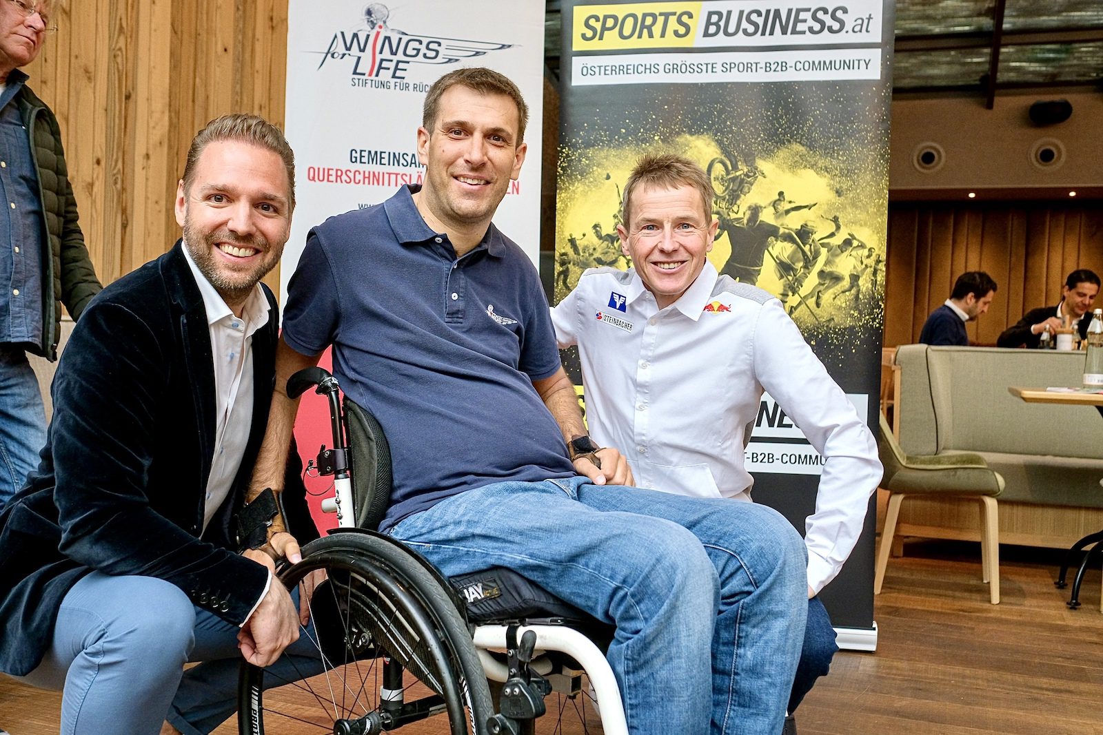 Wings for Life - Sportsbusiness.at Breakfast Club - Titel
