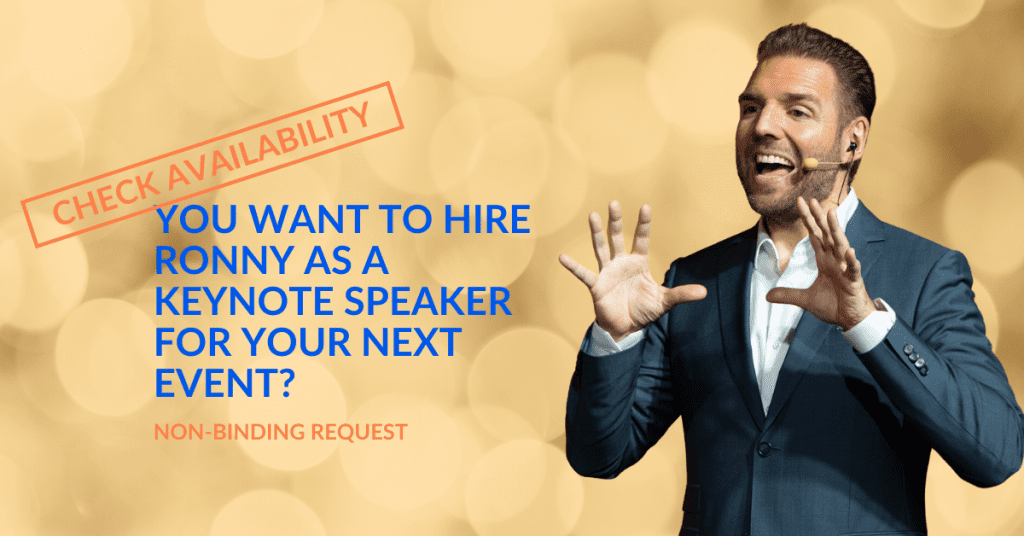 Ronny Keynote Speaker EN 2