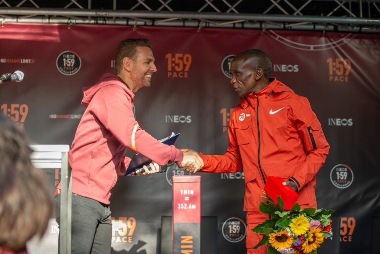 INEOS 1:59 Pace Challenge: Eliud Kipchoge kehrt nach Wien zurück