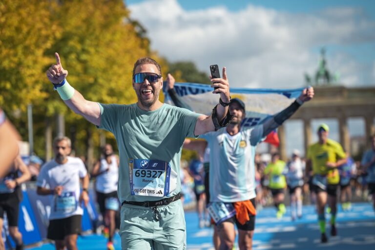 Persönliche Bestzeit beim Berlin-Marathon